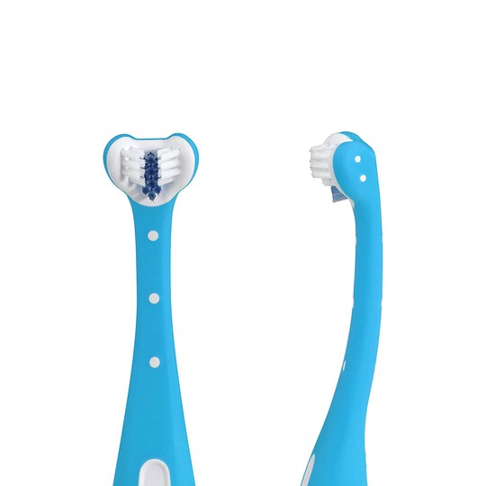 Frida Baby - SmileFrida ToothHugger Kids Toothbrush - Blue image number 2